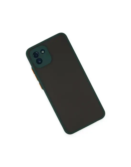 Samsung Galaxy A03 Kılıf Montreal Silikon Kapak - Yeşil