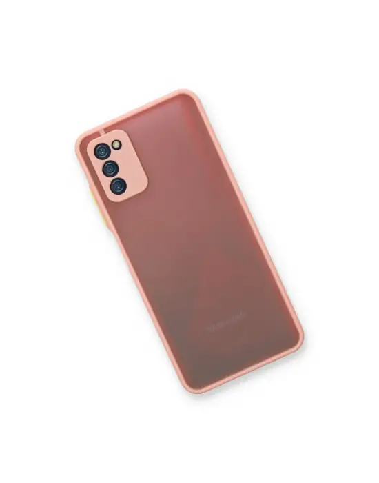 Samsung Galaxy A03s Kılıf Montreal Silikon Kapak - Pembe