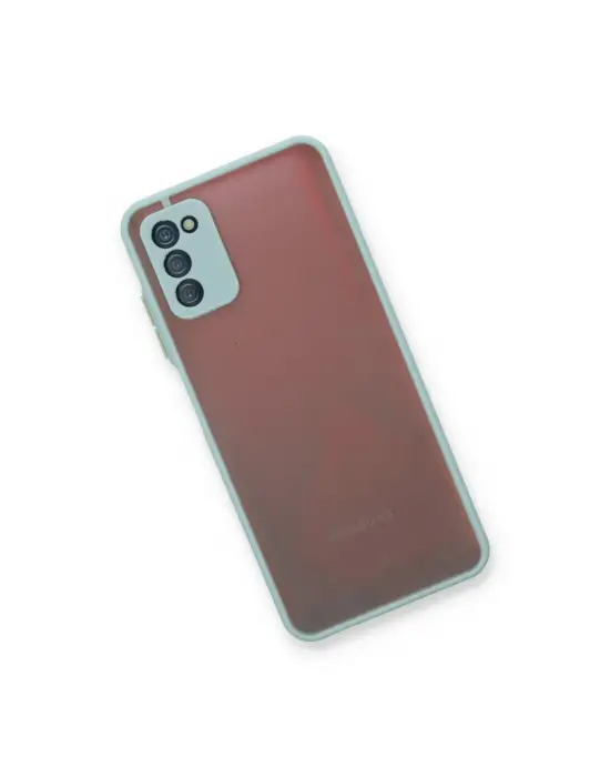 Samsung Galaxy A03s Kılıf Montreal Silikon Kapak - Turkuaz