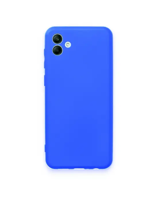 Samsung Galaxy A04 Kılıf First Silikon - Mavi