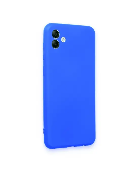 Samsung Galaxy A04 Kılıf First Silikon - Mavi