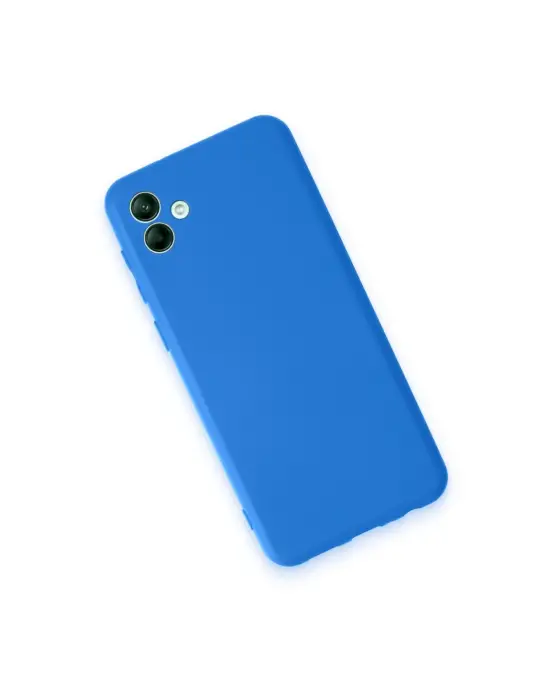 Samsung Galaxy A04 Kılıf First Silikon - Mavi