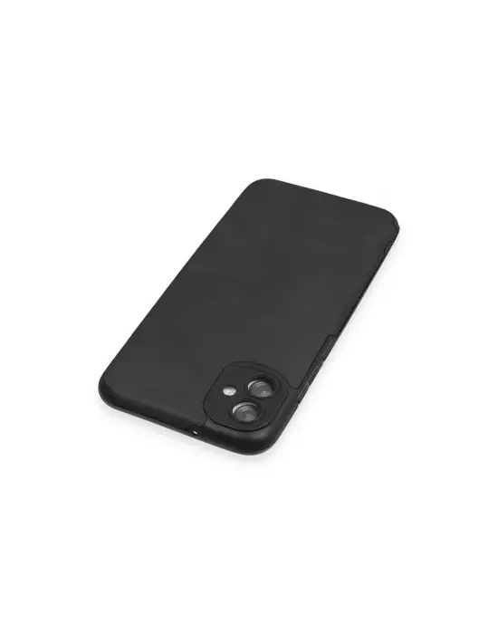 Samsung Galaxy A04e Kılıf Loop Deri Silikon - Siyah