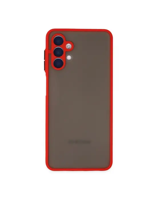 Samsung Galaxy A04s Kılıf Montreal Silikon Kapak - Kırmızı