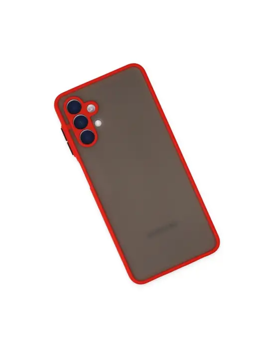 Samsung Galaxy A04s Kılıf Montreal Silikon Kapak - Kırmızı