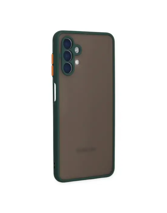 Samsung Galaxy A04s Kılıf Montreal Silikon Kapak - Yeşil