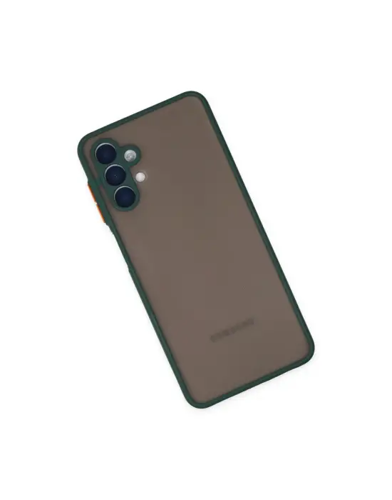 Samsung Galaxy A04s Kılıf Montreal Silikon Kapak - Yeşil