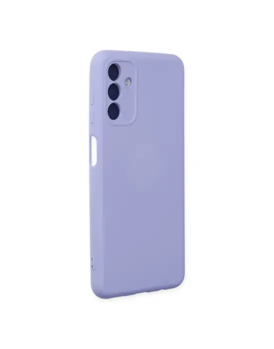 Samsung Galaxy A04s Kılıf Nano İçi Kadife Silikon - Lila