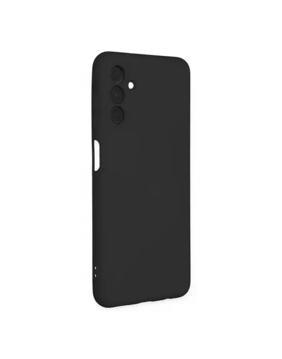 Samsung Galaxy A04s Kılıf Nano İçi Kadife Silikon - Siyah