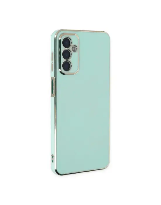 Samsung Galaxy A04s Kılıf Volet Silikon - Açık Yeşil