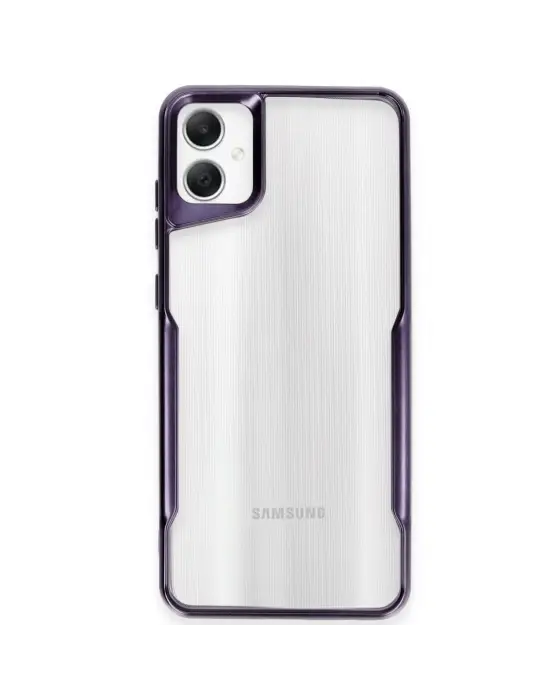 Samsung Galaxy A05 Kılıf Boyi Silikon Kapak - Derin Mor