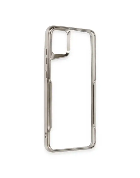 Samsung Galaxy A05 Kılıf Boyi Silikon Kapak - Titan Gri