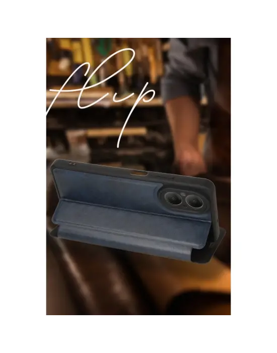 Samsung Galaxy A05 Kılıf Flip Cover - Taba