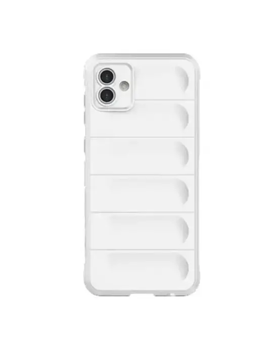 Samsung Galaxy A05 Kılıf Optimum Silikon - Krem