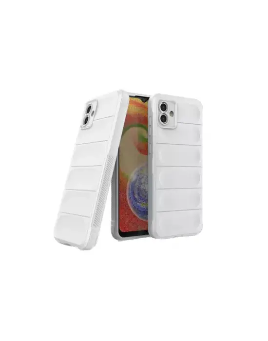Samsung Galaxy A05 Kılıf Optimum Silikon - Krem
