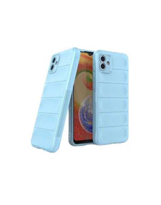 Samsung Galaxy A05 Kılıf Optimum Silikon - Sky Blue
