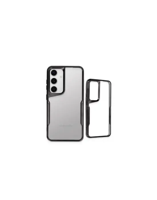 Samsung Galaxy A05s Kılıf Boyi Silikon Kapak - Siyah