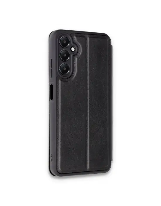 Samsung Galaxy A05s Kılıf Flip Cover - Siyah