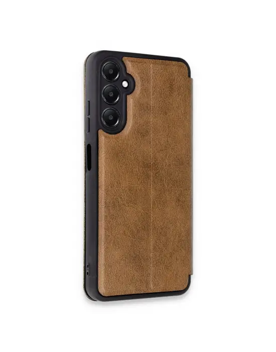 Samsung Galaxy A05s Kılıf Flip Cover - Taba