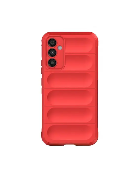 Samsung Galaxy A05s Kılıf Optimum Silikon - Kırmızı