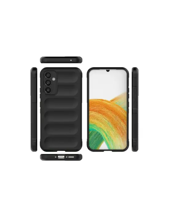 Samsung Galaxy A05s Kılıf Optimum Silikon - Siyah