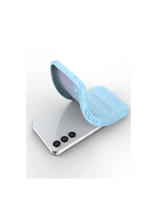 Samsung Galaxy A05s Kılıf Optimum Silikon - Sky Blue