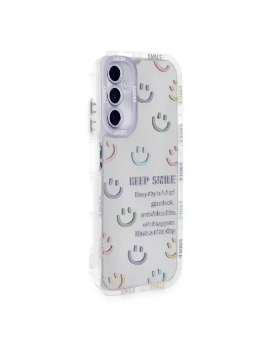 Samsung Galaxy A05s Kılıf Reflexion Desenli Kapak - Desen 2