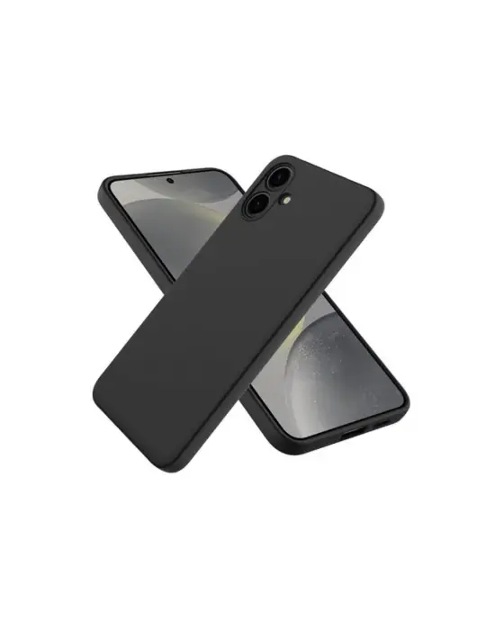 Samsung Galaxy A06 Kılıf First Silikon - Siyah