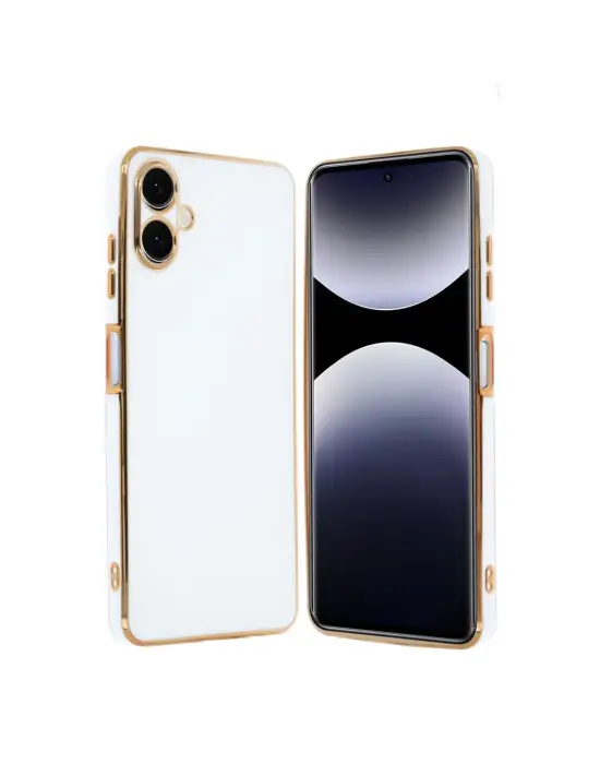 Samsung Galaxy A06 Kılıf Volet Silikon - Beyaz