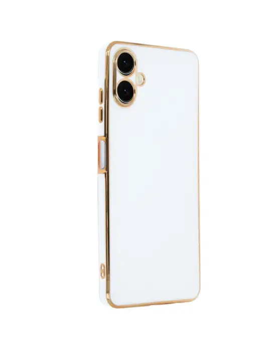 Samsung Galaxy A06 Kılıf Volet Silikon - Beyaz