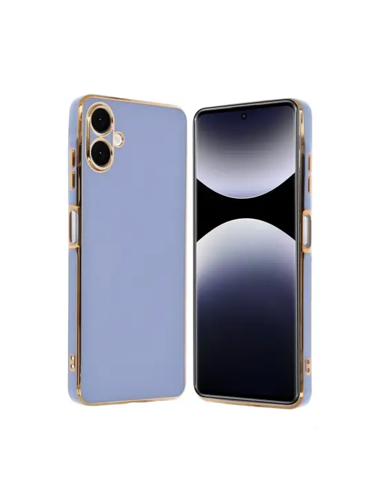 Samsung Galaxy A06 Kılıf Volet Silikon - Mavi