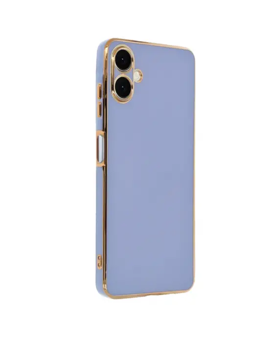 Samsung Galaxy A06 Kılıf Volet Silikon - Mavi
