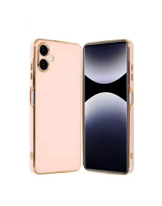 Samsung Galaxy A06 Kılıf Volet Silikon - Pembe