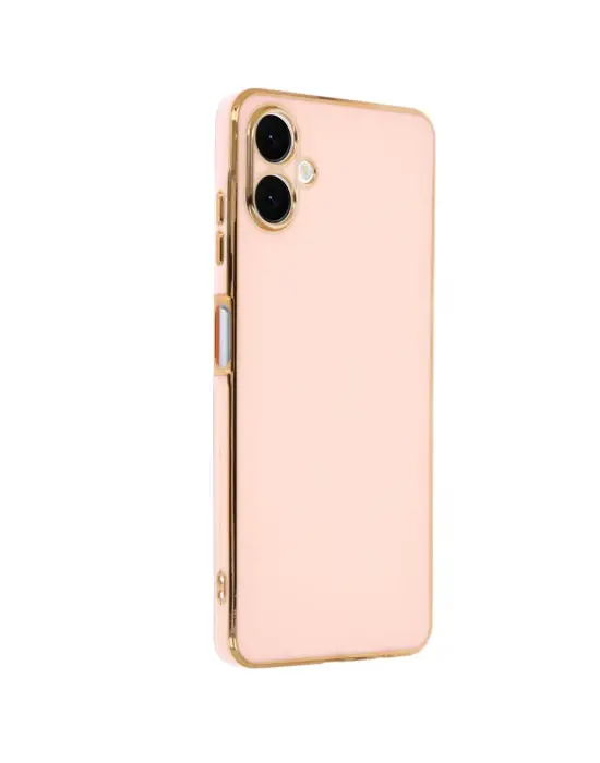 Samsung Galaxy A06 Kılıf Volet Silikon - Pembe