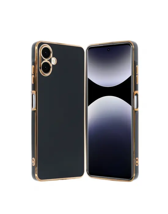 Samsung Galaxy A06 Kılıf Volet Silikon - Siyah