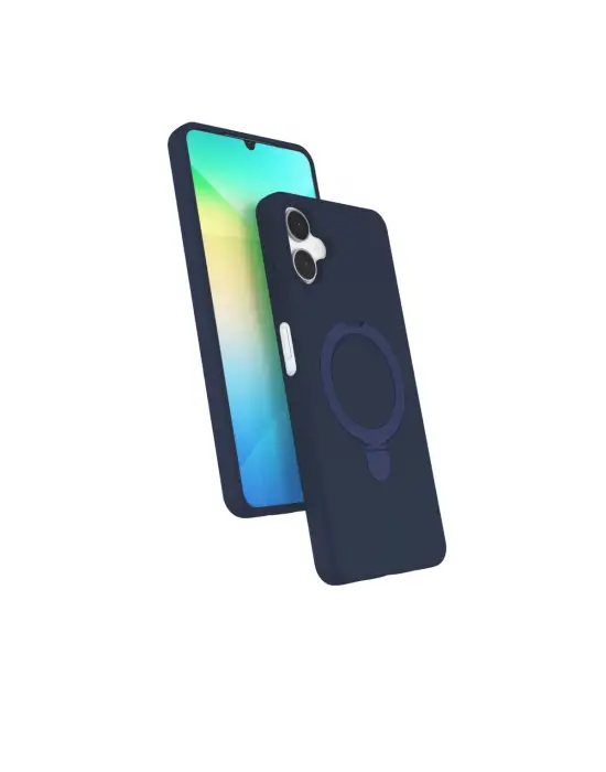 Samsung Galaxy A06 Regal Magsafe Standlı Kapak - Lacivert