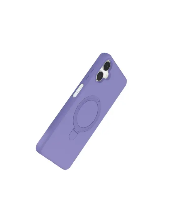 Samsung Galaxy A06 Regal Magsafe Standlı Kapak - Lila