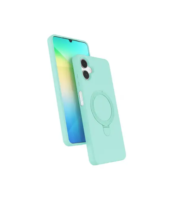 Samsung Galaxy A06 Regal Magsafe Standlı Kapak - Su Yeşili
