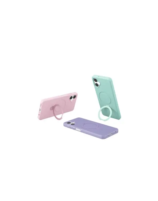 Samsung Galaxy A06 Regal Magsafe Standlı Kapak - Turuncu