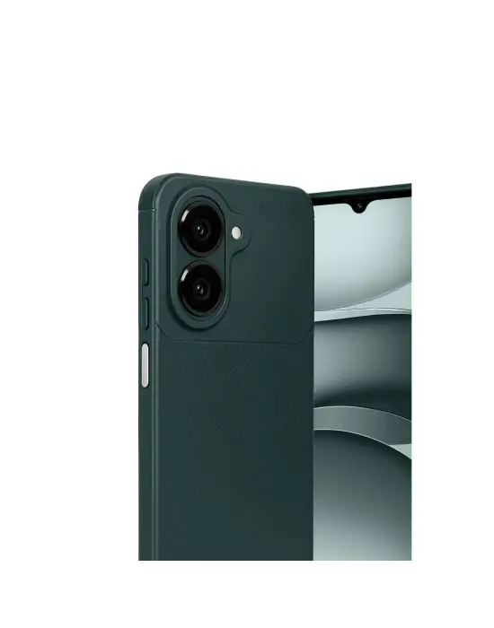 Samsung Galaxy A07 4g Auto Focus Karbon Kapak - Koyu Yeşil