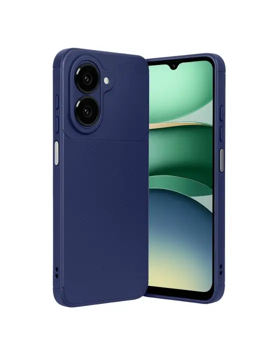 Samsung Galaxy A07 4g Auto Focus Karbon Kapak - Lacivert