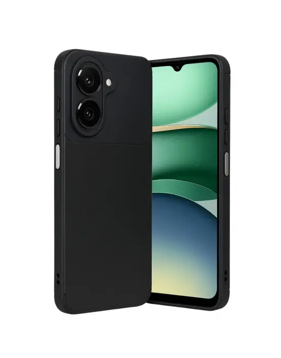 Samsung Galaxy A07 4g Auto Focus Karbon Kapak - Siyah