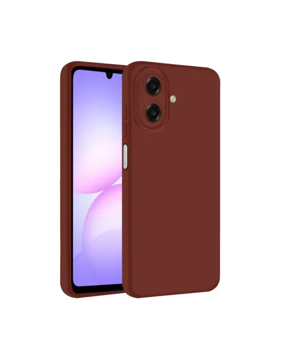 Samsung Galaxy A07 4g First Silikon - Bordo