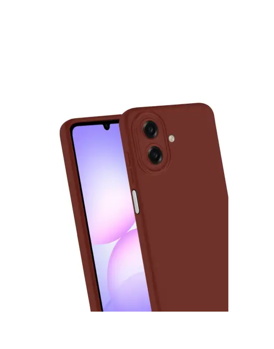 Samsung Galaxy A07 4g First Silikon - Bordo