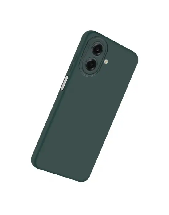 Samsung Galaxy A07 4g First Silikon - Koyu Yeşil
