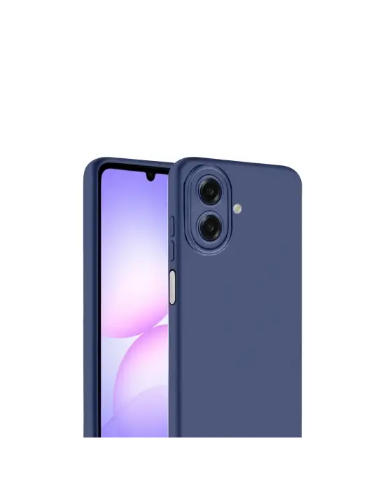 Samsung Galaxy A07 4g First Silikon - Lacivert