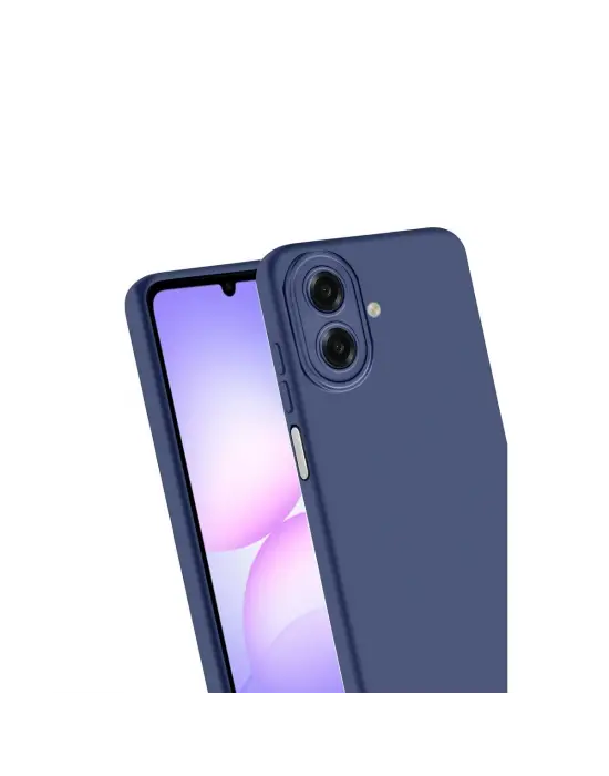 Samsung Galaxy A07 4g First Silikon - Lacivert
