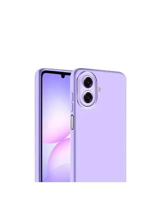 Samsung Galaxy A07 4g First Silikon - Lila