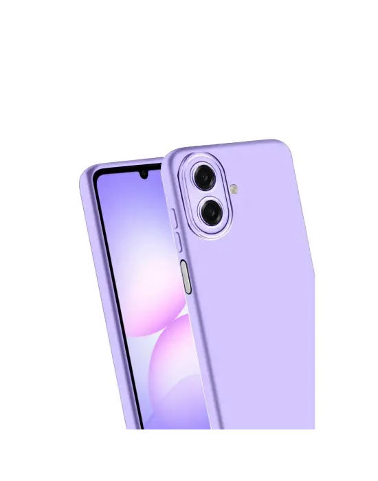 Samsung Galaxy A07 4g First Silikon - Lila