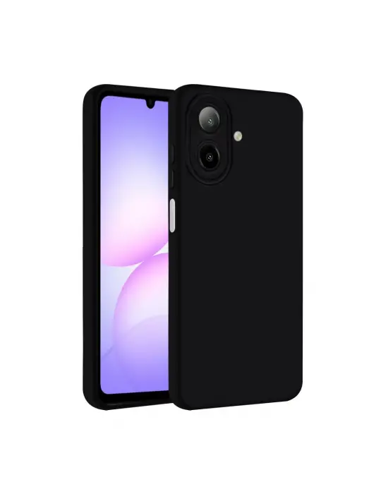 Samsung Galaxy A07 4g First Silikon - Siyah